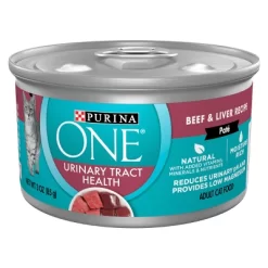 Purina ONE Urinary Tract Health Beef & Liver Pate Premium Wet Cat Food - 3oz -BlueBuffalo Sales Store GUEST f43d7898 fabe 4909 bedb 3d255ea043d2