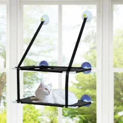 Unique Bargains Cat Window Perch 20.08"x12.2"x11.02" 1 Pc -BlueBuffalo Sales Store GUEST f5b6a692 18c7 46ab 93e9 ca06a2f4b691