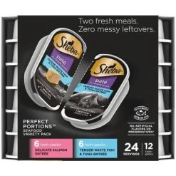 Sheba Perfect Portions Pate Salmon, White Fish & Tuna Adult Premium Wet Cat Food All Stages - 2.6oz/12ct Variety Pack -BlueBuffalo Sales Store GUEST f5dbf7b3 9bb5 4fa4 9273 16d566c17ec4