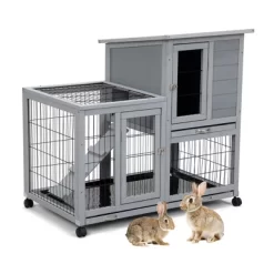 Detachable Rabbit Hutch With Removable Tray And Rolling Casters Waterproof Rabbit Cage Indoor Outdoor Wooden Rabbit Hutch With Run Space-Saving 15 Detachable Rabbit Hutch With Removable Tray And Rolling Casters Waterproof Rabbit Cage Indoor Outdoor Wooden Rabbit Hutch With Run Space-Saving -BlueBuffalo Sales Store GUEST f6249aea 4c7b 4bb2 9211 a1ddbaa81f50