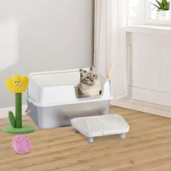 Phiestina Stainless Steel Cat Litter Box With Lid, Extra Large Pan With High Sides, Pedal Filter & Scoop, White 24 Phiestina Stainless Steel Cat Litter Box With Lid, Extra Large Pan With High Sides, Pedal Filter & Scoop, White -BlueBuffalo Sales Store GUEST f74fcac4 e6ef 487f 9515 29fc46f9f262