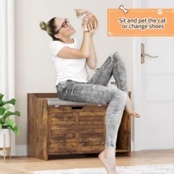 Modern Cat Litter Box Enclosure,Hidden Litter Box Cabinet With Washable Mat & Storage Shelf 15 Modern Cat Litter Box Enclosure,Hidden Litter Box Cabinet With Washable Mat & Storage Shelf -BlueBuffalo Sales Store GUEST f762d546 b5b0 4e52 a43c fd0e4c7d3648