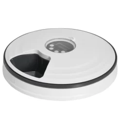 PawHut Battery-Powered Automatic Feeder For Pets With Digital LED Display Timer, 6 Meal Trays For Wet Or Dry Cat Food, Small Dog & Cat Meal Dispenser -BlueBuffalo Sales Store GUEST f9446c47 0087 4f3a 9f62 9ef560bb216b