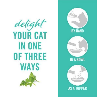 Fancy Feast Seafood Flavor Savory Puree Naturals Cat Treats - 1.4oz 6 Fancy Feast Seafood Flavor Savory Puree Naturals Cat Treats - 1.4oz - Image 6