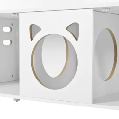 Cat Cabinet Cat House Cat Litter Box Enclosure With Sisal Cat Scratcher & Hooks, Sideboard Storage Cabinet, White - ModernLuxe 20 Cat Cabinet Cat House Cat Litter Box Enclosure With Sisal Cat Scratcher & Hooks, Sideboard Storage Cabinet, White - ModernLuxe -BlueBuffalo Sales Store GUEST fac80127 a5ef 45a2 aa8e f1b115ae8d94