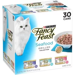 Purina Fancy Feast Seafood Collection With Tuna And Salmon Gourmet Wet Cat Food Grilled Collection - 3oz/30ct Variety Pack -BlueBuffalo Sales Store GUEST fc0421de af6c 436d a4fb 16ecef5c8272