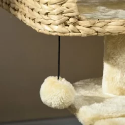 Kumasinova 38" Cat Tower With Scratching Post,Cat Tree Tower With Condo&Toy Ball,Cat Trees With Platforms&Ramp,Multi-Level Cat Furniture,Beige -BlueBuffalo Sales Store GUEST fe1c34a9 7219 4bc2 9e9b c4dde9764e33
