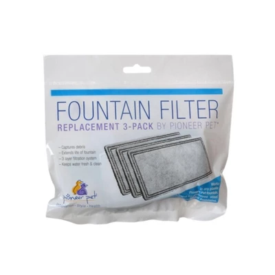 Pioneer Pet 3 Pack Of Replacement Filters For Plastic Fountains, 3 Filters Per Pack 2 Pioneer Pet 3 Pack Of Replacement Filters For Plastic Fountains, 3 Filters Per Pack - Image 2