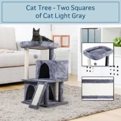 Multipet Double-layer Cat Tree With Cat House And Ladder 13 Multipet Double-layer Cat Tree With Cat House And Ladder -BlueBuffalo Sales Store GUEST ff27422a 6e51 4d3c ab1b c90eb6bc8986